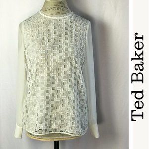 Ted Baker London Ivory Blouse